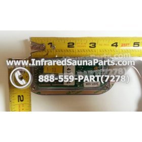CIRCUIT BOARDS WITH  FACE PLATES - CIRCUIT BOARD WITH FACEPLATE O-SAUNA INFRARED SAUNA BLACK 4