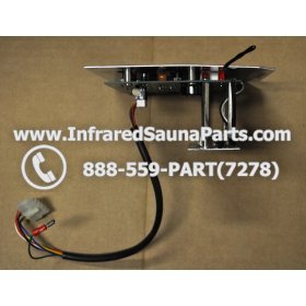 CIRCUIT BOARDS WITH  FACE PLATES - CIRCUIT BOARD WITH FACE PLATE NIRVANA SAUNAS SN 20051124279 AND REMOTE CONTROL 13