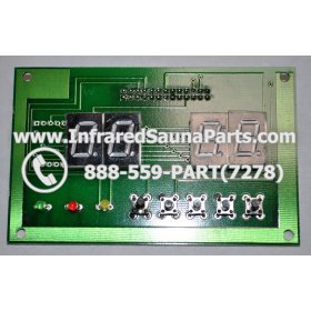 CIRCUIT BOARDS WITH  FACE PLATES - CIRCUIT BOARD WITH FACEPLATE HYDRA INFRARED SAUNA  WSP4 5