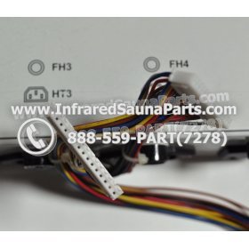 COMPLETE CONTROL POWER BOX WITH CONTROL PANEL - COMPLETE CONTROL POWER BOX WATERSTAR  INFRARED SAUNA STYLE 4 WITH TWO CONTROL PANELS 7