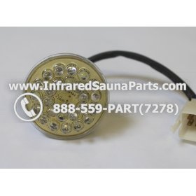 CHROMOTHERAPY - CHROMOTHERAPY LED BULB 12V WITH 7 COLOR 4