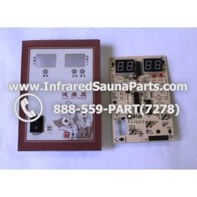 CIRCUIT BOARDS WITH  FACE PLATES - CIRCUIT BOARD WITH FACEPLATE SN74164N HEALTHY HOUSE 6
