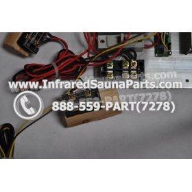 COMPLETE CONTROL POWER BOX 220V / 240V - COMPLETE CONTROL POWER BOX  220V / 240V LUX INFRARED SAUNA STYLE 2 8