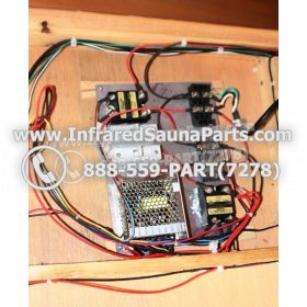 COMPLETE CONTROL POWER BOX 220V / 240V - COMPLETE CONTROL POWER BOX  220V / 240V LUX INFRARED SAUNA STYLE 1 14