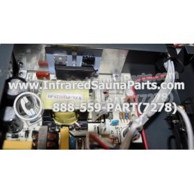 COMPLETE CONTROL POWER BOX 220V / 240V - COMPLETE CONTROL POWER BOX 220V / 240V WITH 7 CIRCUIT BOARD PINS  6 FEMALE PLUGS SAUNA KING INFRARED SAUNA 28