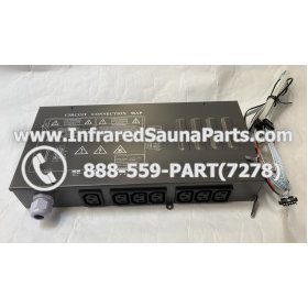 COMPLETE CONTROL POWER BOX WITH CONTROL PANEL - COMPLETE CONTROL POWER BOX 110V / 120V WITH HORIZONTAL PANEL AND BLUETOOTH OPTION 7