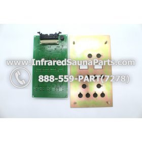 CIRCUIT BOARDS WITH  FACE PLATES - CIRCUIT BOARDS WITH FACE PLATES - HOME SPA INFRA-RED SAUNA   (12 BUTTONS) 4