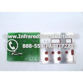 CIRCUIT BOARDS WITH  FACE PLATES - CIRCUIT BOARDS WITH FACE PLATES - 549S1R04   EPCB-KEY-FR1-1.6MM  (11 BUTTONS) 4
