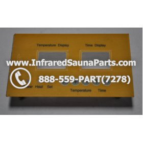 CIRCUIT BOARDS WITH  FACE PLATES - CIRCUIT BOARD WITH FACEPLATE LONGEVITY INFRARED SAUNA   WSP4 3