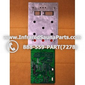 CIRCUIT BOARDS WITH  FACE PLATES - CIRCUIT BOARD WITH FACE PLATE WATERSTAR INFRARED SAUNA 06S084 2