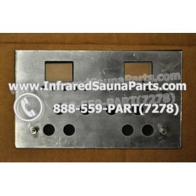 FACE PLATES - FACEPLATE FOR CIRCUIT BOARD SAUNA SUPPLY WORLD INFRARED SAUNA NYSN-DBF V6.0 3