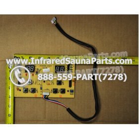 CIRCUIT BOARDS / TOUCH PADS - CIRCUIT BOARD  TOUCHPAD SAUNA KING INFRARED SAUNA WITH THERMO WIRE NYSN2DB V3.2F 2