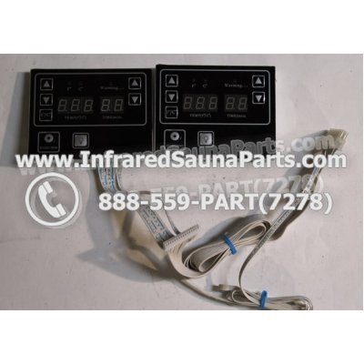 CIRCUIT BOARDS WITH  FACE PLATES - CIRCUIT BOARD WITH FACEPLATE ROYAL INFRARED SAUNA COMBO 1