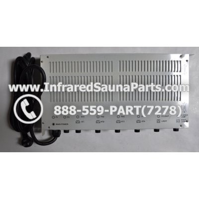 COMPLETE CONTROL POWER BOX 110V / 120V - COMPLETE CONTROL POWER BOX 110V / 120V HEALTHLAND  INFRARED SAUNA STYLE 4 1