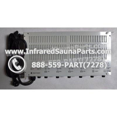 COMPLETE CONTROL POWER BOX 110V / 120V - COMPLETE CONTROL POWER BOX 110V / 120V LONGEVITY  INFRARED SAUNA STYLE 4 1