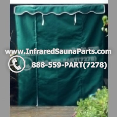 Jade - RAIN COVER FOR 5 PERSON INFRARED SAUNA IN JADE FINISH 1