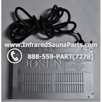 COMPLETE CONTROL POWER BOX 220V / 240V - COMPLETE CONTROL POWER BOX 220V / 240V GAIA INFRARED SAUNA STYLE 3 1