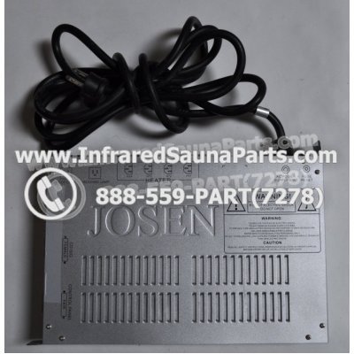 COMPLETE CONTROL POWER BOX 220V / 240V - COMPLETE CONTROL POWER BOX 220V / 240V SUNMATE INFRARED SAUNA STYLE 3 1