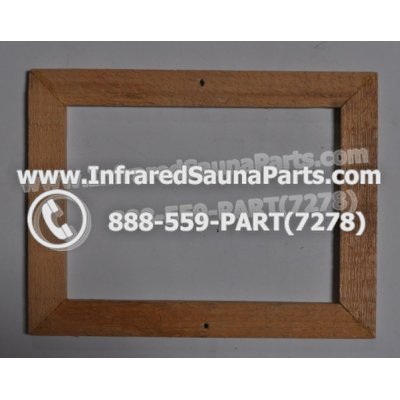 WOOD CONTROL PANEL TRIMS - HEMLOCK WOOD CONTROL PANEL TRIM STYLE 6 1